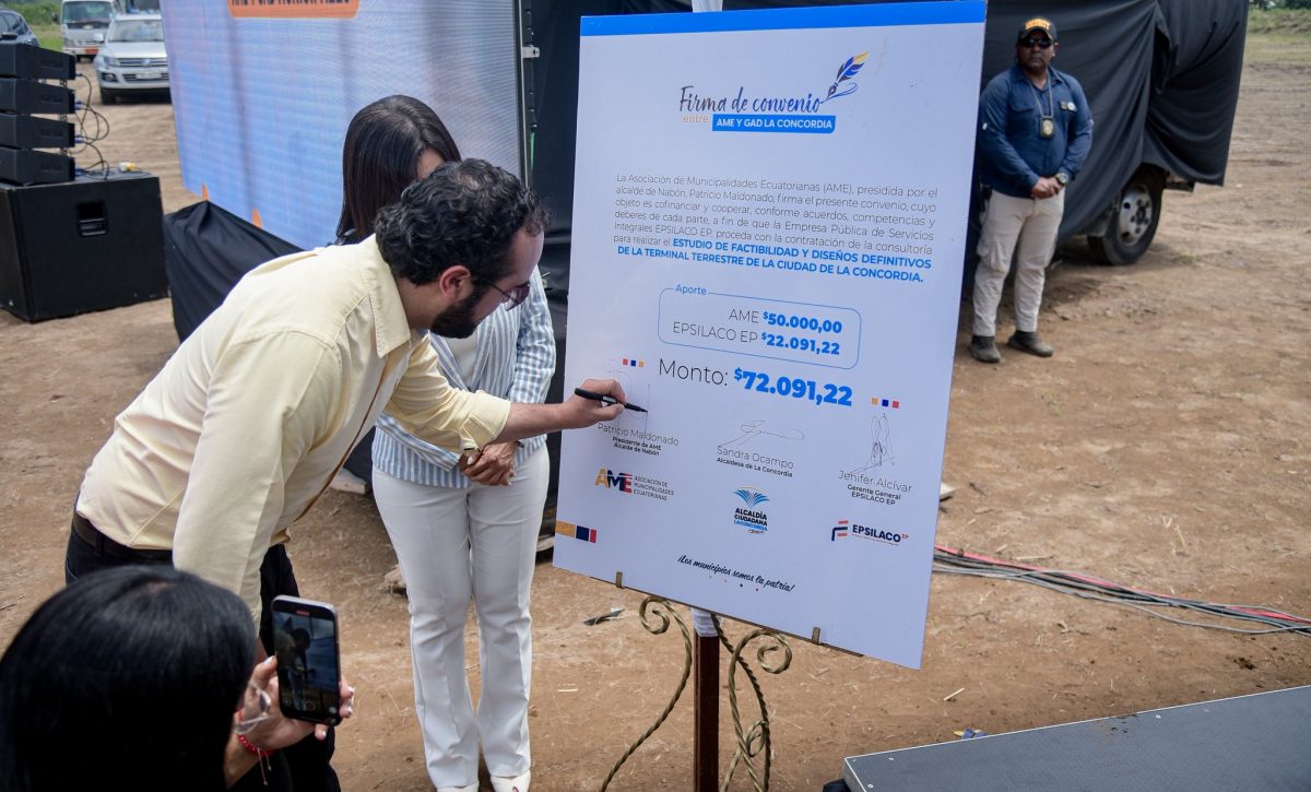 Inicia proceso para diseñar la nueva terminal terrestre de La Concordia