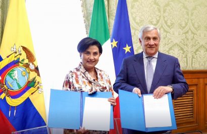 Italia sella convenio con Ecuador para abrir más oportunidades a migrantes y estudiantes ecuatorianos
