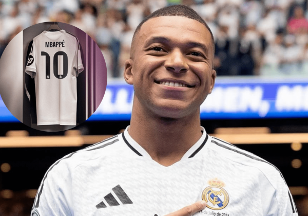 Kylian Mbappé hereda el dorsal 10 del Real Madrid tras la salida de Luka Modric