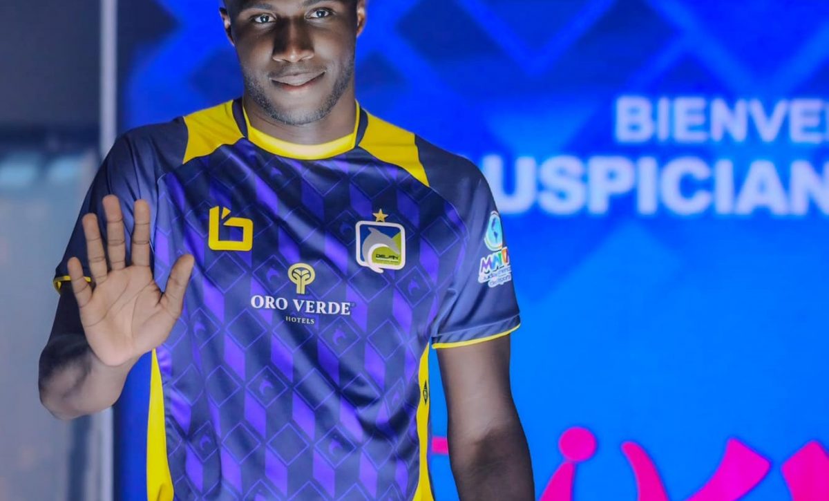 Luis Caicedo, dejó ser jugador de Delfín SC.
