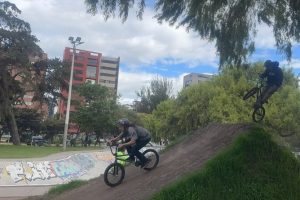 La Carolina cuenta con nueva pista de saltos para ciclistas avanzados
