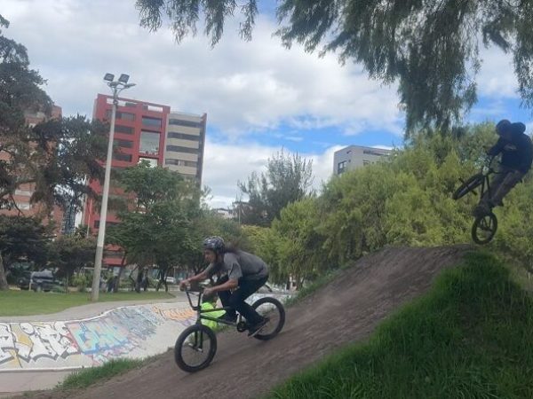 La Carolina cuenta con nueva pista de saltos para ciclistas avanzados