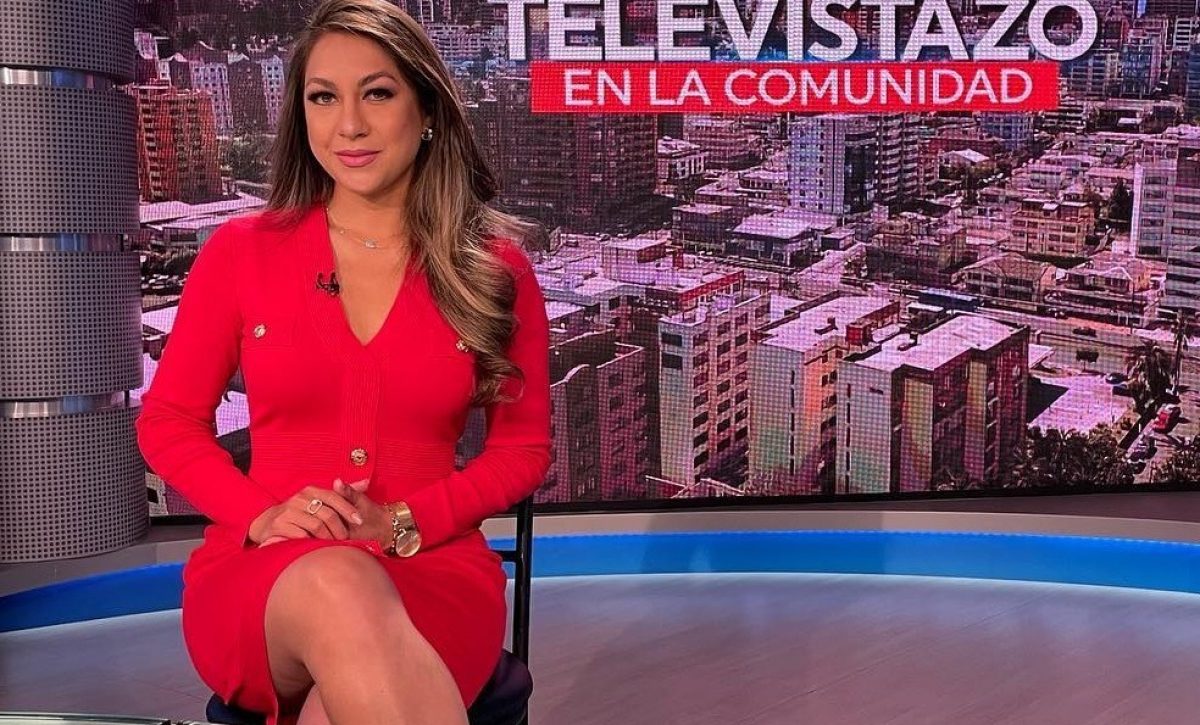 La presentadora manabita Andrea Báez, reconocida por su trabajo en Manavisión, anunció que está embarazada por segunda vez.