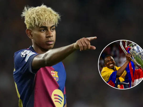 Lamine Yamal elogia a Willian Pacho como mejor defensor de la Champions
