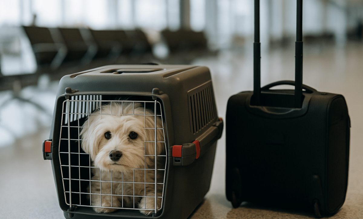 Las compañías aéreas tienen políticas variables para transportar mascotas.