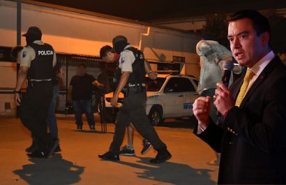 Las extorsiones y secuestros cobran cada vez más vidas de comerciantes, ¿cuál es el plan de seguridad de Daniel Noboa? (API-Presidencia).