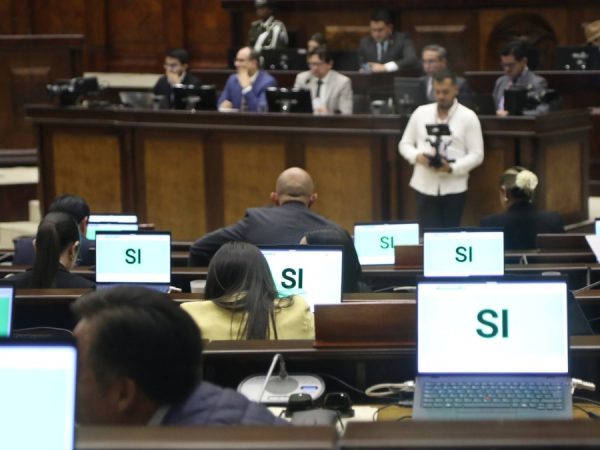 Ley de Integridad Pública fue aprobada en la Asamblea Nacional, el Presidente Daniel Noboa propuso el proyecto. (AN).