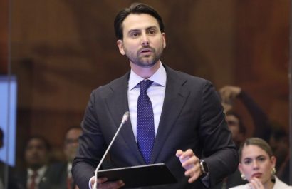 Ley de Integridad Pública: Niels Olsen recibe segunda apelación a la presidencia de la Asamblea Nacional durante segundo debate. (AN).