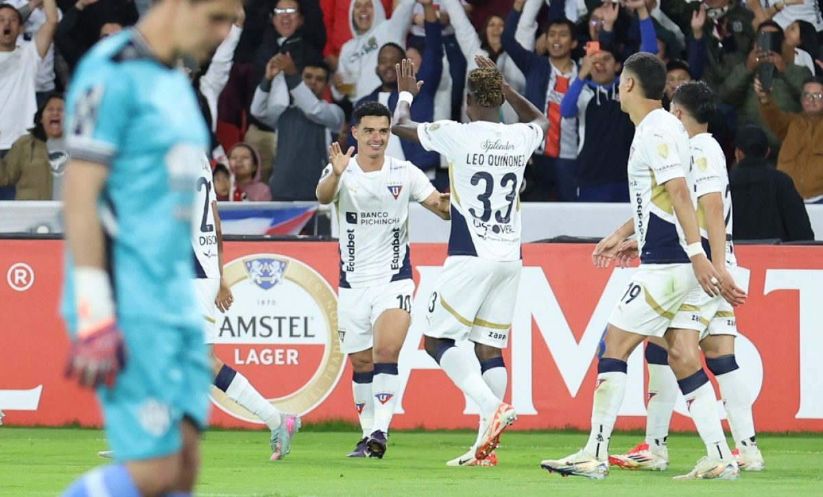 Liga Deportiva Universitaria de Quito (LDU) aseguró su clasificación a los octavos de final de la Copa Libertadores 2025.