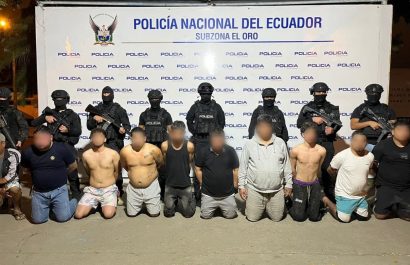 Los detenidos quedaron a disposición de las autoridades judiciales.