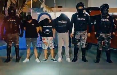 Los detenidos quedaron a órdenes de las autoridades judiciales para su procesamiento por secuestro extorsivo.