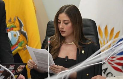 Lucía Jaramillo lidera de la Comisión de Relaciones Internacionales en la Asamblea