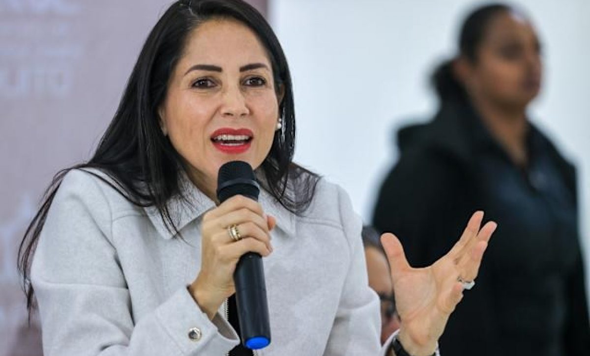 Luisa González, excandidata presidencial del movimiento Revolución Ciudadana, aseguró que existen intentos de vincularla con el Cartel de los Soles.