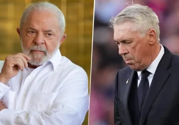 Lula Da Silva criticó la decisión de la CBF de contratar a Carlo Ancelotti como entrenador de la Selección de Brasil.