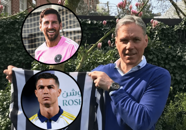 Marco Van Basten excluye a Lionel Messi y Cristiano Ronaldo de su lista histórica