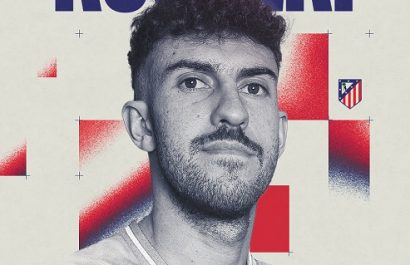 Matteo Ruggeri llega al Atlético de Madrid como refuerzo. (Foto @Atleti)