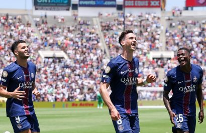 PSG con Pacho golean 4-0 al Atlético de Madrid en su debut en el Mundial de Clubes 2025