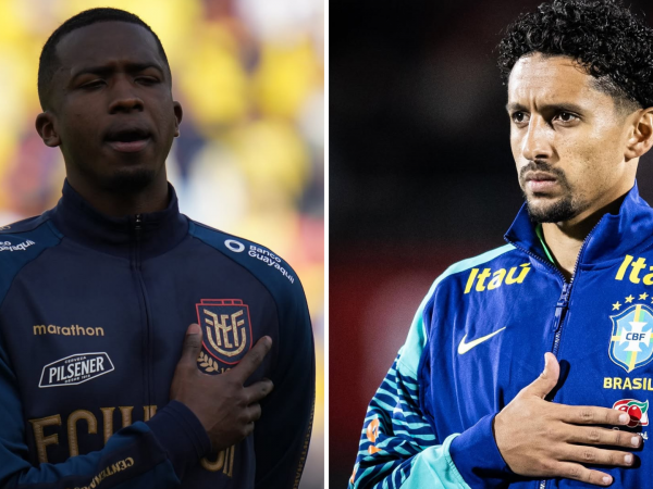 Pacho y Marquinhos, compañeros en PSG, se enfrentan en Ecuador vs. Brasil