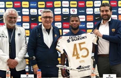 Pedro Vite firma con Pumas por cuatro años y lucirá el dorsal 45 en Liga MX