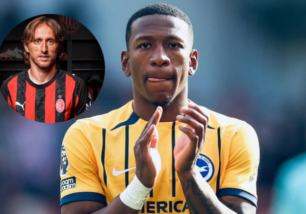 Pervis Estupiñán en el AC Milan será compañero de Luka Modric