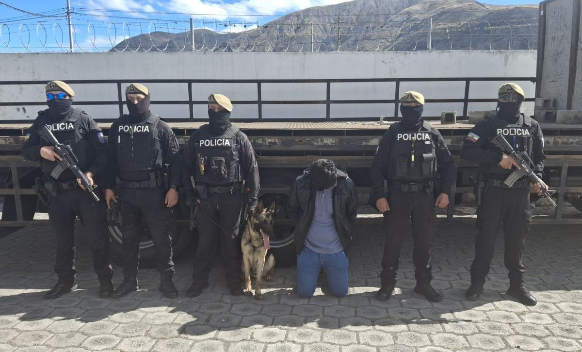 Policía Nacional desmonta plan millonario de tráfico de cocaína en Imbabura, Ecuador