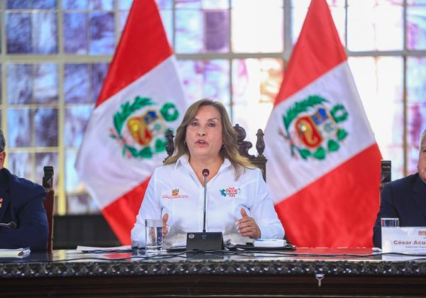 Presidenta de Perú anuncia medidas contra extorsión y sicariato. Foto/ Europa Press.