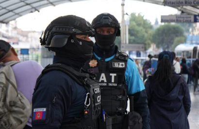 Quito armas blancas, drogas y objetos peligrosos en operativos de transporte público