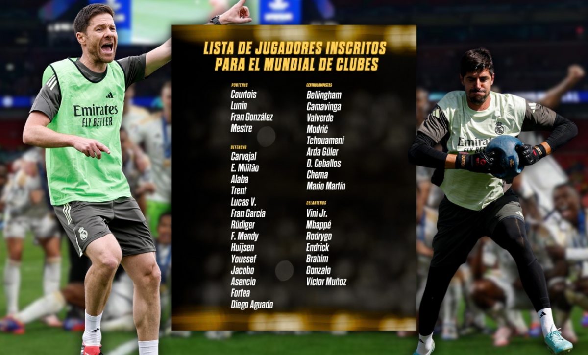 Real Madrid viaja con 34 futbolistas al Mundial de Clubes de Estados Unidos con Modric y Vázquez