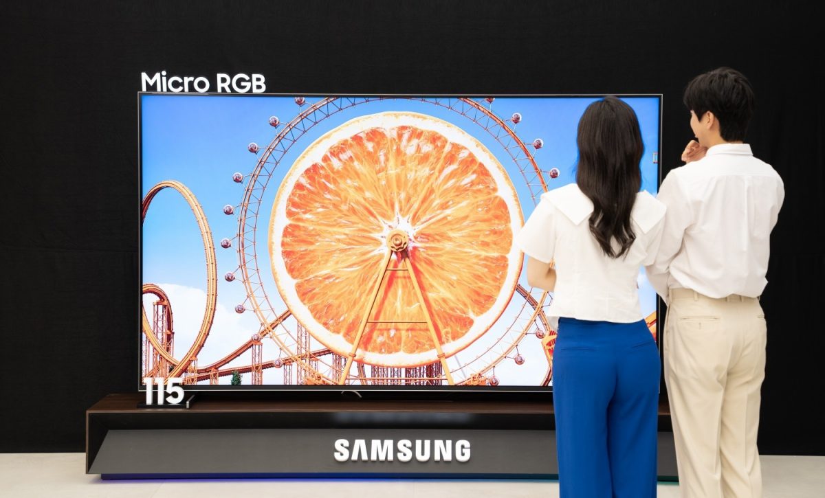 Samsung lanza un televisor Micro RGB de 115 pulgadas con calidad de color superior