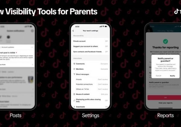 TikTok lanza funciones que mejoran la seguridad digital para familias y creadores