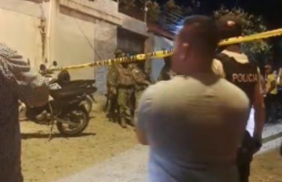 Triple crimen en Portoviejo Criminales terminaron con las vidas de personas que viajaban en una camioneta. (El Diario)