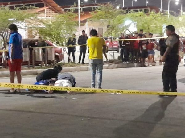 Un ataque armado perpetrado a las 21h00 de este domingo 4 de agosto en el parqueadero del Malecón de San Mateo, en Manta,