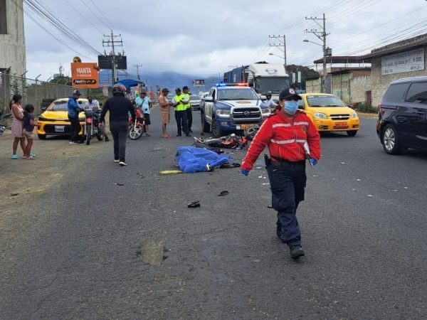Un motomandado identificado como Pedro Payes, de 40 años y nacionalidad venezolana, perdió la vida este domingo 3 de agosto.