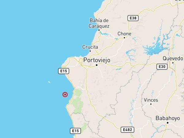 Un sismo de magnitud 3.6 en la escala de Richter se registró la noche de este jueves, a las 20h37, frente a las costas de Puerto López,