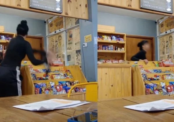 Una joven de 18 años, identificada como Jennifer, desató controversia en Mar del Plata, Argentina, al destrozar el buffet universitario