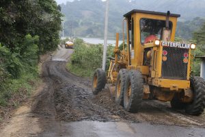 Los trabajos iniciaron hace un mes. La prefectura contrató maquinarias.