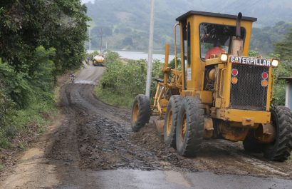 Los trabajos iniciaron hace un mes. La prefectura contrató maquinarias.
