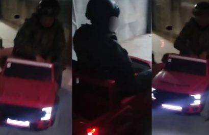 Video: Militares se grabaron jugando en la casa de José Adolfo Macías Villamar, alias "Fito", después de su recaptura. (Redes Sociales).