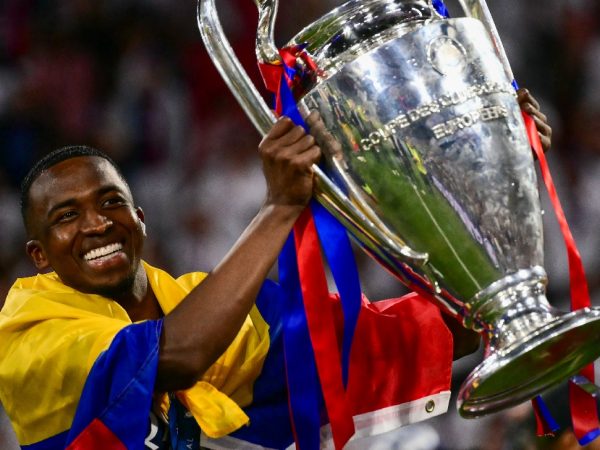 Willian Pacho, del París Saint-Germain (PSG), se convirtió en el primer jugador ecuatoriano en ganar la UEFA Champions League