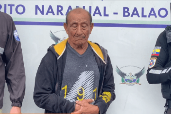 Adulto mayor es detenido tras crimen por celos en Naranjal