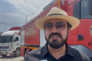 Alcalde de Nabón ileso en accidente múltiple en vía Santa Rosa–Machala que dejó un muerto