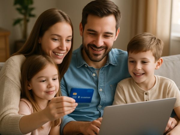 La elección de una tarjeta de crédito debe basarse en los ingresos, hábitos de gasto y necesidades específicas de la familia. FOTO: ChatGPT (Inteligencia Artificial).