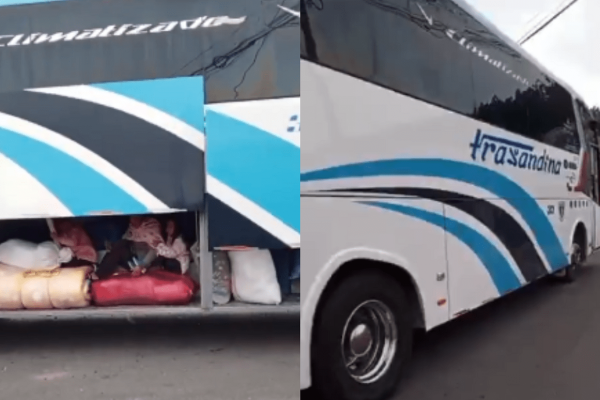 Cooperativa traslada niños en el maletero y desata indignación
