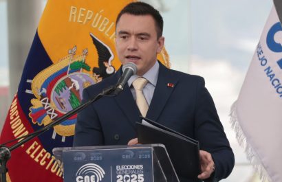 Presidente Daniel Noboa se solidariza con Miguel Uribe tras atentado en Bogotá