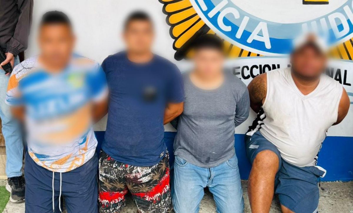 Operativo "Acero 471" en Manabí: Cuatro detenidos por robo en ejes viales.