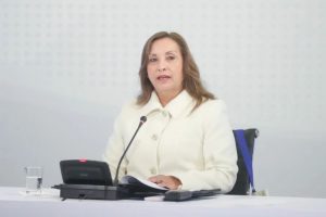 La presidenta de Perú, Dina Boluarte. (Foto: EuropaPress)