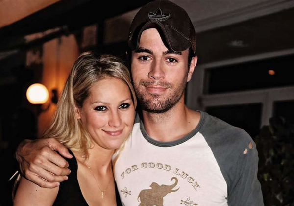 ¡Confirmado! Enrique Iglesias y Anna Kournikova esperan otro bebé