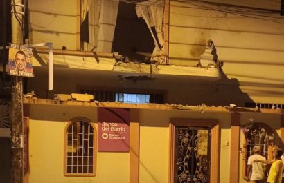 Afortunadamente, el atentado explosivo no dejó heridos, pero sí pérdidas materiales.