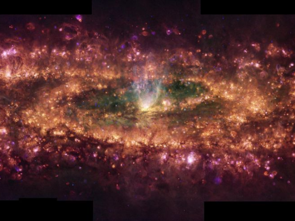 Así se ve una galaxia en miles de colores: la sorprendente imagen del ESO