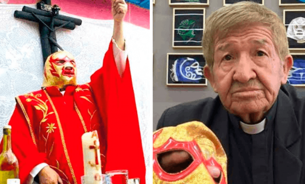 Sergio Gutiérrez Benítez, conocido como Fray Tormenta, fue un sacerdote católico que se convirtió en luchador profesional para financiar un orfanato en Texcoco, México.